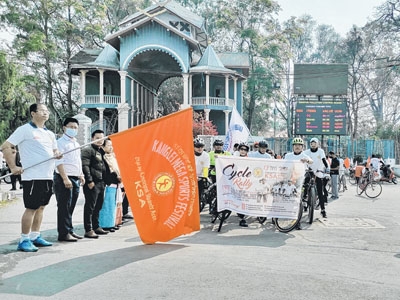 Cycle rally held