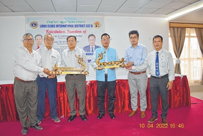 Lions Club felicitates