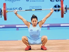 Weightlifter Mirabai Chanu Wins Bbc Indian Sportswoman Of The Year Award The Sangai Express