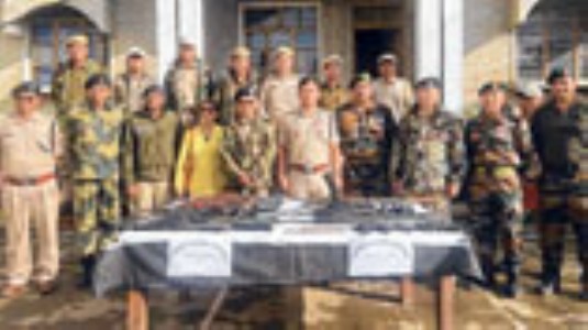 Ukhrul police recover most of looted weapons