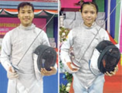 National School Games U-17 Fencing Mangaleibi wins gold, Prithibiraj settles for silver