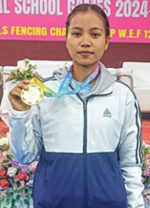 68th NSG U-17 Fencing Ambika takes State's gold medal tally to four