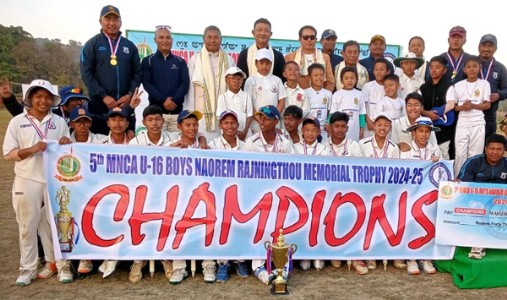 PCC win title of 5th MNCA U-16 Boys Naorem Rajninthou Memorial Trophy