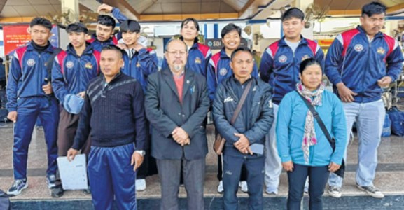 Judokas leave Imphal for National Cadets Judo Championships in Pune