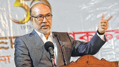 Chief Minister N Biren Singh